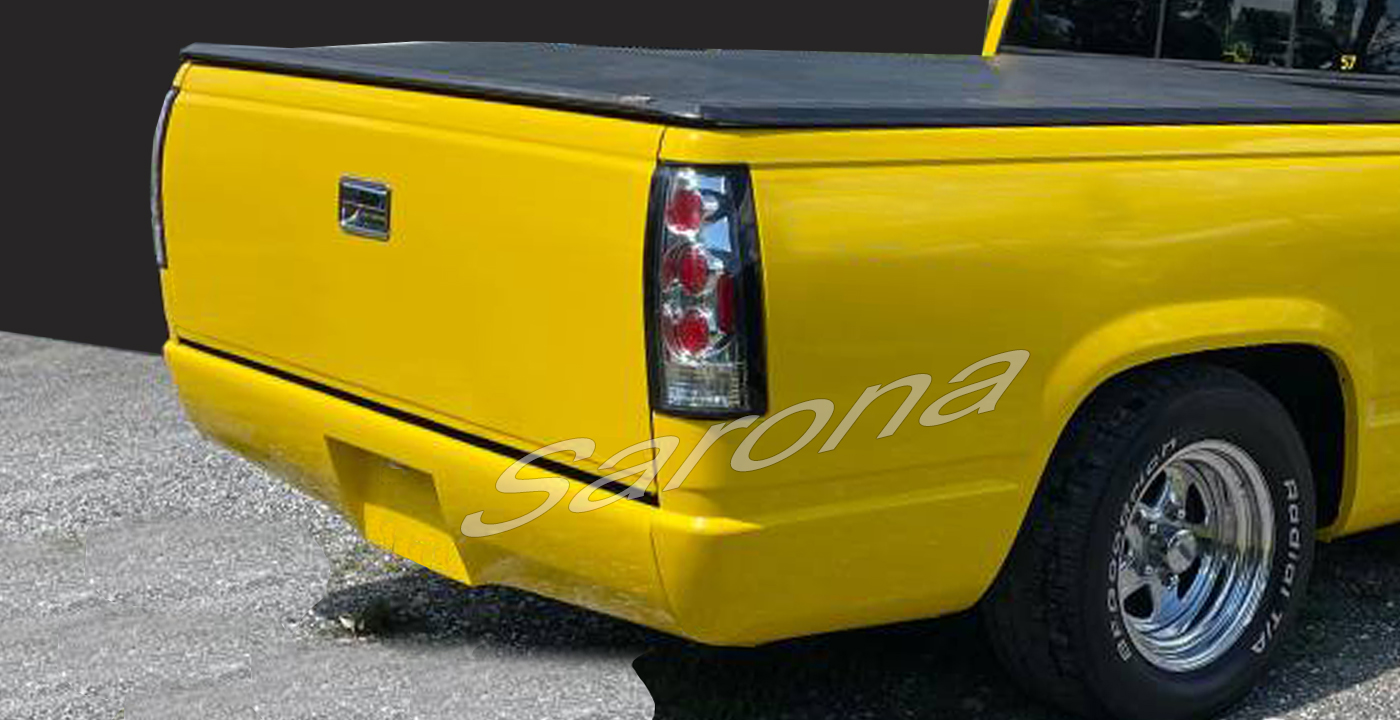 Custom Chevy Silverado  Truck Rear Lip/Diffuser (1981 - 1991) - $290.00 (Part #CH-006-RA)
